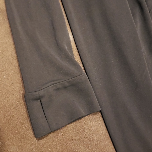 Dianne Von Furstenberg black wrap dress sz6 - Picture 4 of 4